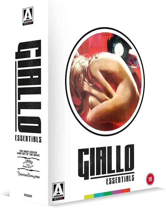 Giallo Essentials - White Edition (Import UK) (3 Blu-Ray Disc) di Emilio Miraglia,Riccardo Freda,Sergio Martino