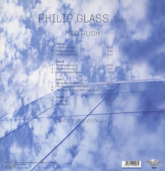 Mad Rush - Vinile LP di Philip Glass - 2