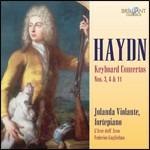 Concerti per strumento a tastiera n.3, n.4, n.11 - CD Audio di Franz Joseph Haydn,L' Arte dell'Arco,Federico Guglielmo,Jolanda Violante