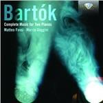 Integrale delle opere per 2 pianoforti - CD Audio di Bela Bartok