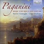 Opere per chitarra e viola - CD Audio di Niccolò Paganini,Luigi Attademo