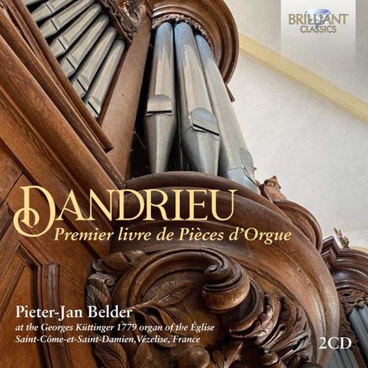 Premier livre de Pièces d'Orgue - CD Audio di Jean François Dandrieu