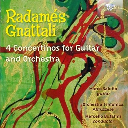 4 Concertini per chitarra e orchestra - CD Audio di Orchestra Sinfonica Abruzzese,Radamés Gnattali