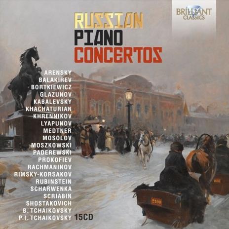 Concerti russi per pianoforte - CD Audio
