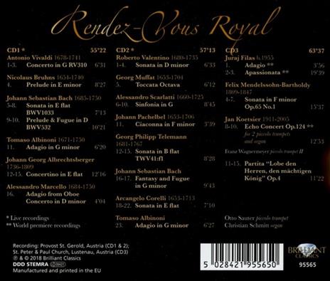 Rendez-voux Royal - CD Audio di Otto Sauter - 2