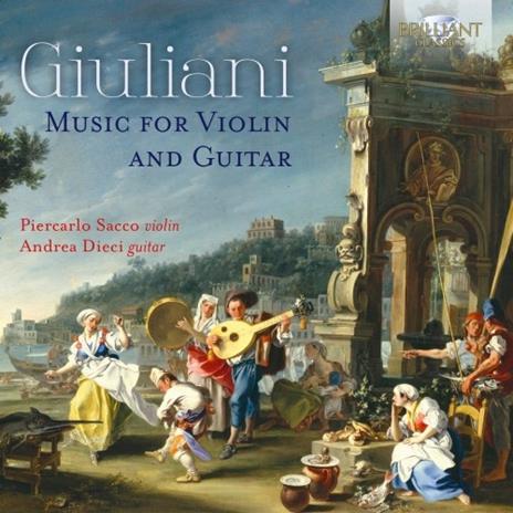 Duo concertante per violino e chitarra - CD Audio di Mauro Giuliani