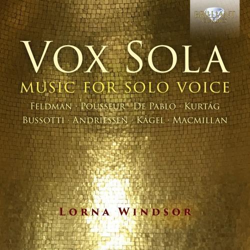 Vox Sola. Musica per voce sola - CD Audio di Lorna Windsor