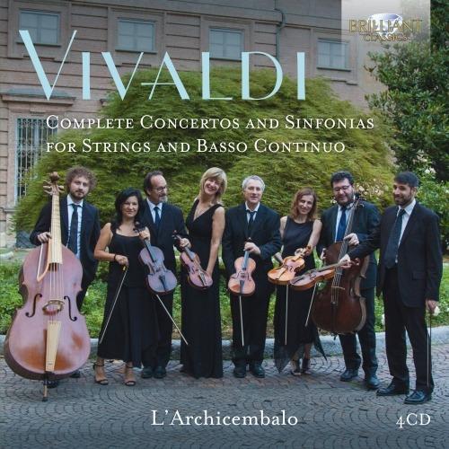 Concerti e sinfonie per archi e basso continuo - CD Audio di Antonio Vivaldi,Archicembalo Ensemble