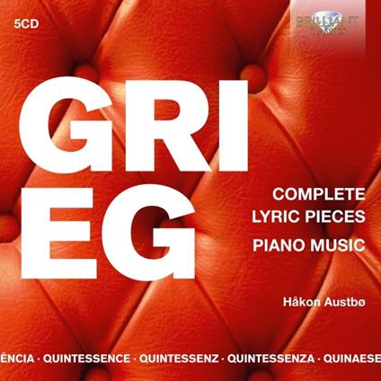 Pezzi lirici completi - Quintessence - CD Audio di Edvard Grieg,Hakon Austbo