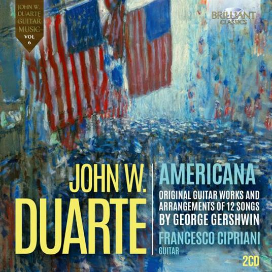 Americana, Original Guitar Works - CD Audio di John Duarte
