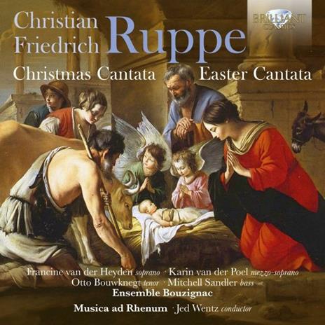 Cantata di Natale - Cantata di Pasqua - CD Audio di Jed Wentz,Christian Friedrich Ruppe