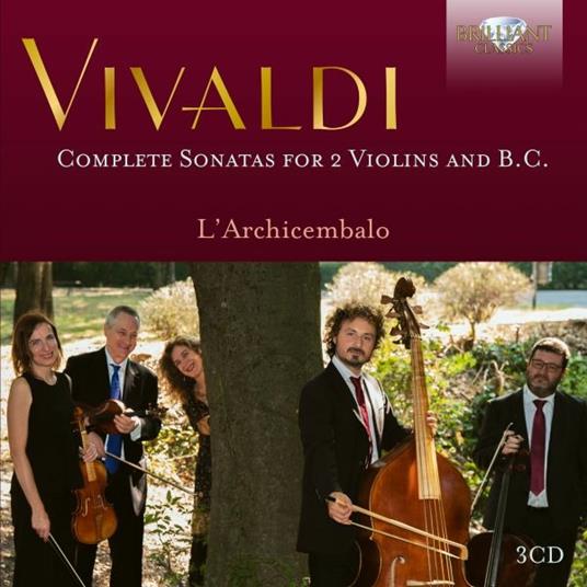 Complete Sonatas for 2 Violins and B.C. - CD Audio di Antonio Vivaldi,Archicembalo Ensemble