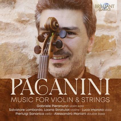 Music for Violin & Strings - CD Audio di Niccolò Paganini