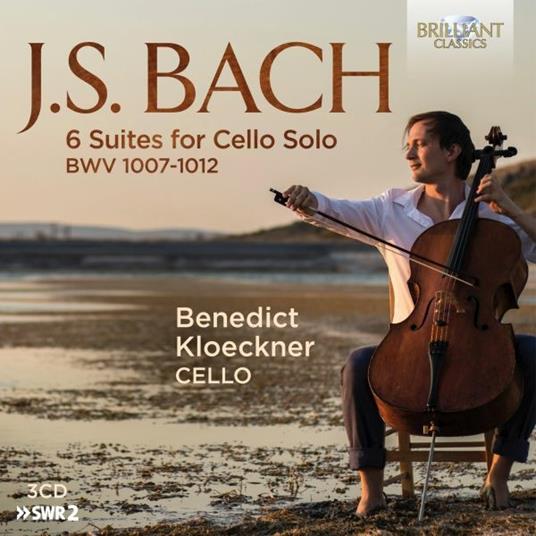 6 Suites for Cello Solo BWV 1007-1012 - CD Audio di Johann Sebastian Bach,Benedict Kloeckner