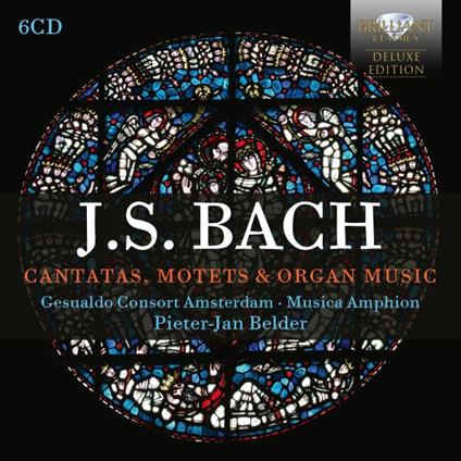 Cantatas, Motets & Organ Music - CD Audio di Johann Sebastian Bach,Pieter-Jan Belder