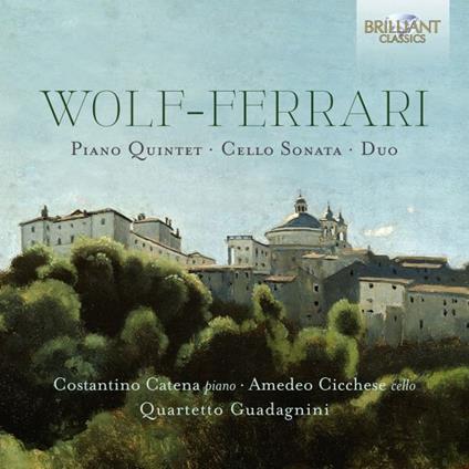 Piano Quintet - Cello Sonata - CD Audio di Ermanno Wolf-Ferrari