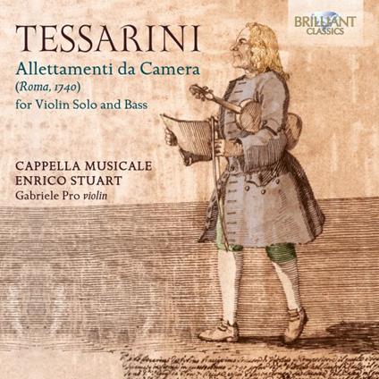 Allettamenti Da Camera For Violin Solo - CD Audio di Carlo Tessarini