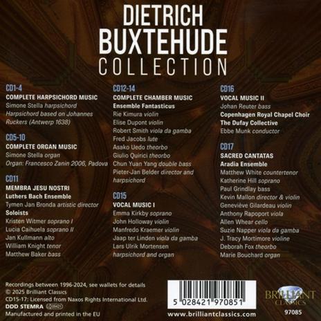 Buxtehude Collection - CD Audio di Dietrich Buxtehude - 2