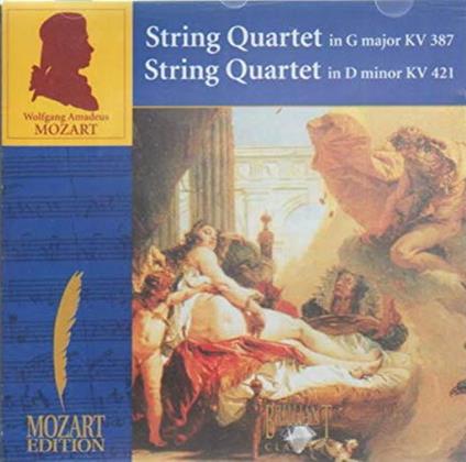 String Quartes Kv 387 & Kv 421 - CD Audio di Wolfgang Amadeus Mozart,Franz Schubert Quartet