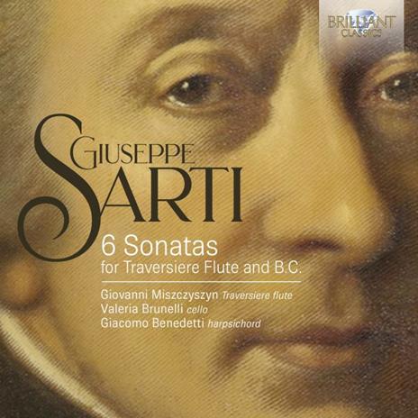 6 Sonatas For Traversiere Flute And B.C. - CD Audio di Giuseppe Sarti