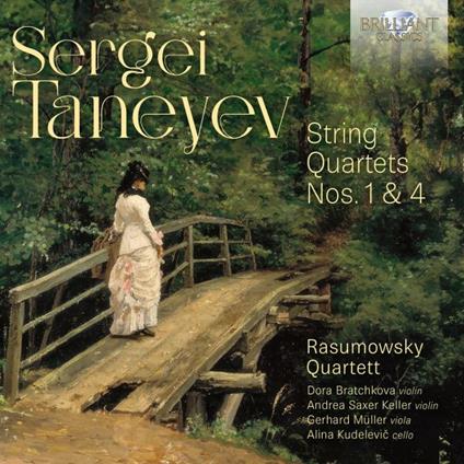 String Quartets Nos. 1 & 4, Vol. 1 - CD Audio di Sergej Taneyev