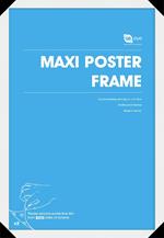Cornice Gb White Frame: Maxi