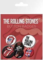Badge Pack The Rolling Stones. Lips