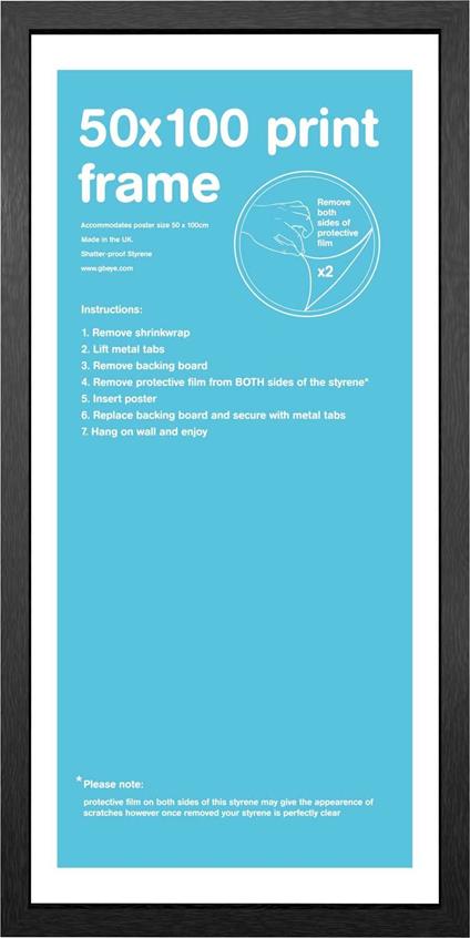 Cornice Gb Black Frame: Pdq