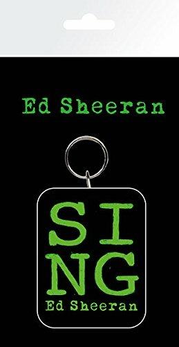 Portachiavi Ed Sheeran. Green in Gomma