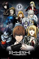 Poster Death Note. Collage 61x91,5 cm.