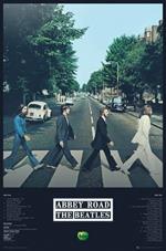 Poster Abbey Road Tracks Beatles 61x91,5 Cm.
