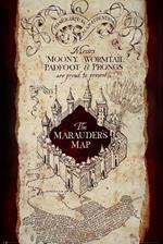 Poster Harry Potter Marauders Map