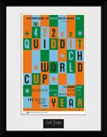 Stampa In Cornice 30x40 cm. Harry Potter. Quidditch World Cup