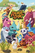 Poster Animal Jam. Group 61x91,5 Cm.