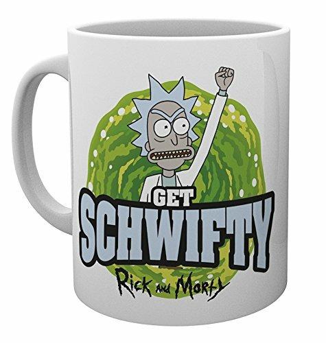 Tazza Rick And Morty. Get Schwifty