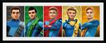 Stampa in cornice 30 x 75 cm Thunderbirds Are Go. Group