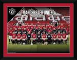 Stampa In Cornice 20x15 Cm Manchester United. Team Photo 17/18