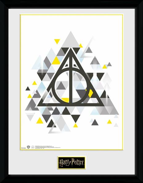 Stampa In Cornice 30x40cm Harry Potter. Deathly Pixels - 2