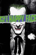 Stampa In Cornice 30x40cm Joker Happy Face
