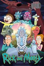 Rick & Morty Stagione 4 Poster Maxi 91.5 x 61cms (36 x 24 Inches)