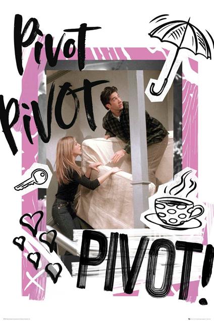 Friends: Pivot. Maxi Poster 61x91.5cm