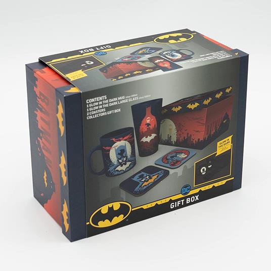Dc Comics - Pck Bicchieri Xxl + Tazza + 2 Sottobicchieri "glow - 2