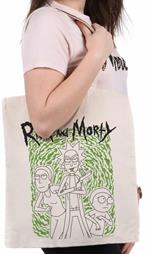 Borsa Di Tela Rick And Morty Portal -Tote Bag-