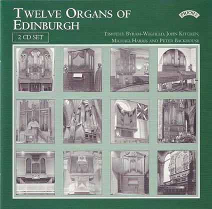 12 Organs Of Edinburgh - CD Audio