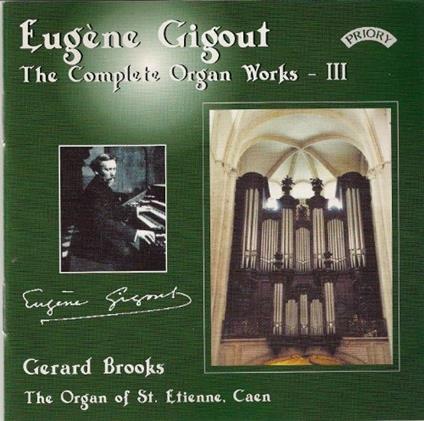Musica per Organo vol.3 - CD Audio di Eugène Gigout