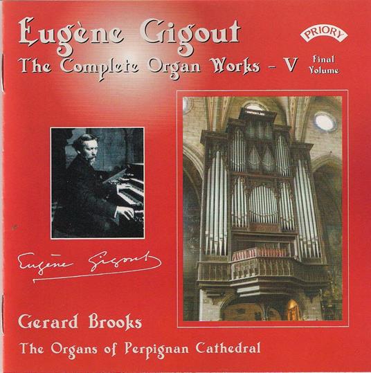 Musica per Organo vol.5 - CD Audio di Eugène Gigout