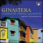 Quartetti per archi completi - CD Audio di Alberto Ginastera