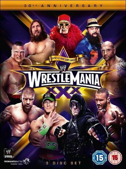 Wrestlemania 30 (3 DVD) - DVD