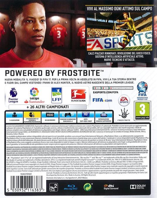 FIFA 17 - PS4 - 2