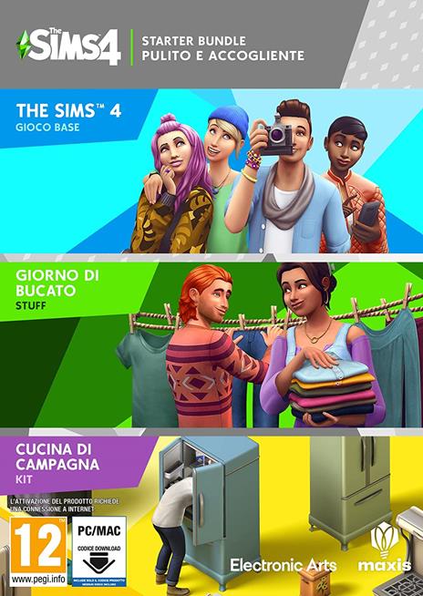The Sims 4 Starter Bundle Pulito e Accogliente (CIAB) - PC